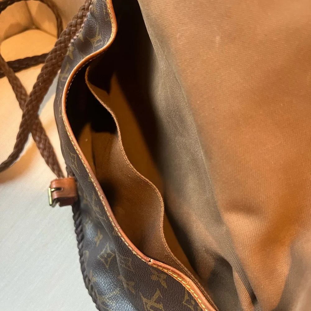 Louis Vuitton Dark Brown Monogram Crossbody Bag - Picture 7 of 11